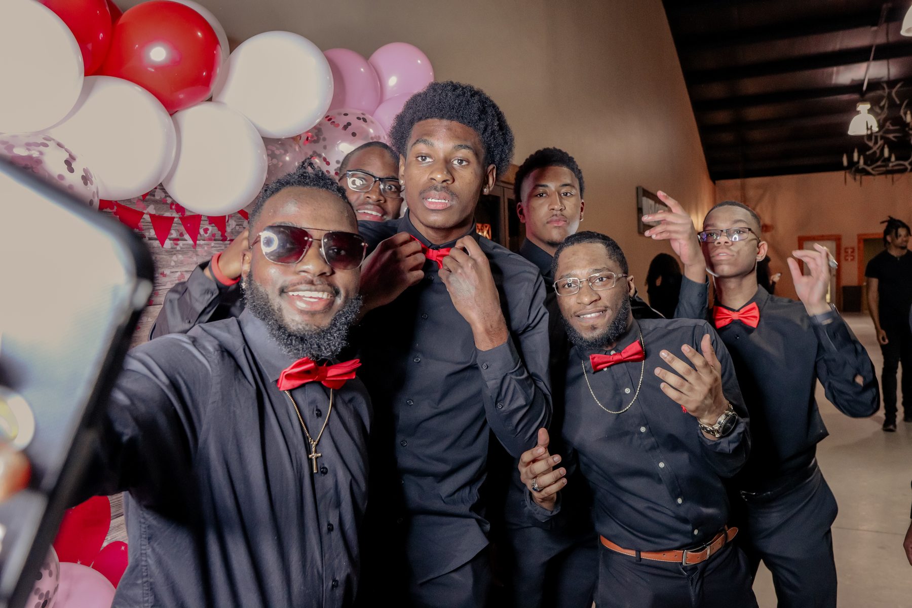 Students at a Chi Alpha event